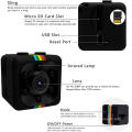 SQ11 Sport action mini caméra sans fil portable espion vision nocturne cachée caméra vidéo HD 1080p